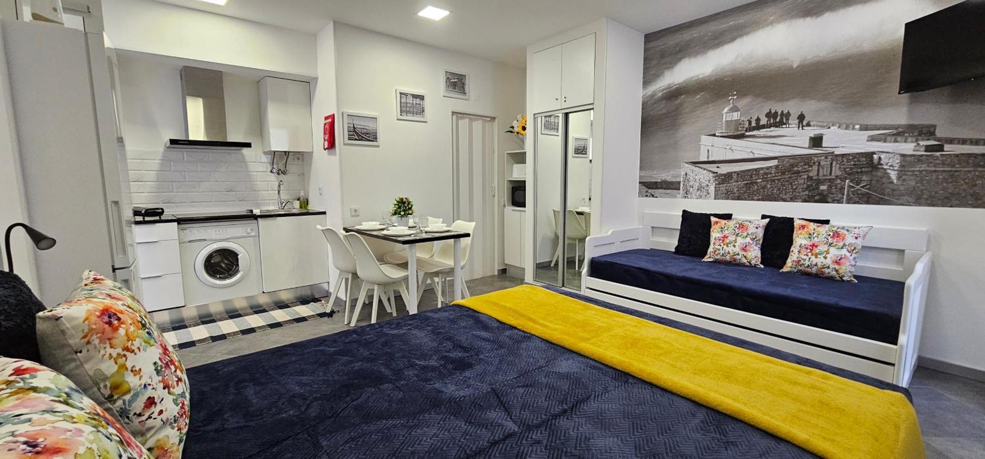 Apartamento Cavaleiro Nazare Bagian luar foto