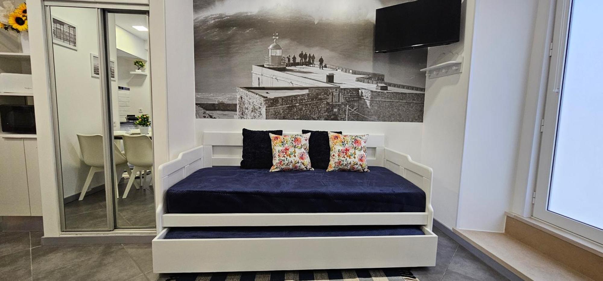 Apartamento Cavaleiro Nazare Bagian luar foto