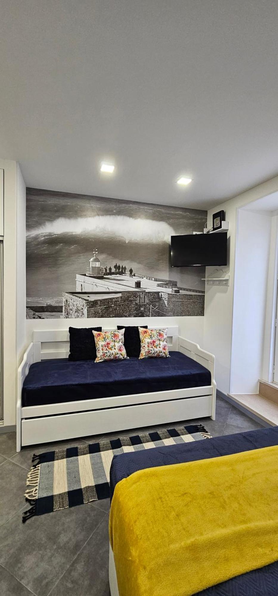 Apartamento Cavaleiro Nazare Bagian luar foto